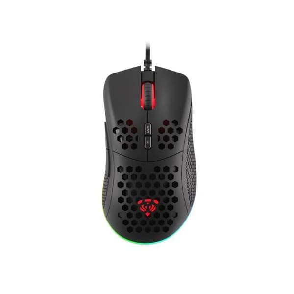 NATEC GENESIS KRYPTON 555 8000DPI RGB OPTISK USB TYPE-A MUS (NMG-1