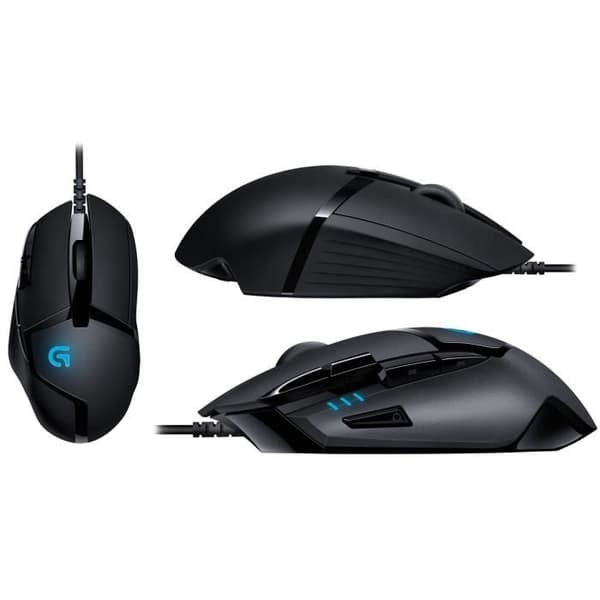 LOGITECH G402 USB OPTICAL 4000DPI SVART HÖGERHÄNT (910-004070)