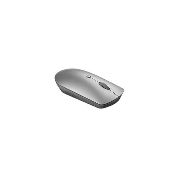 Trådlös mus - Lenovo - 600 Silent - Bluetooth - Grå metall - Tyst