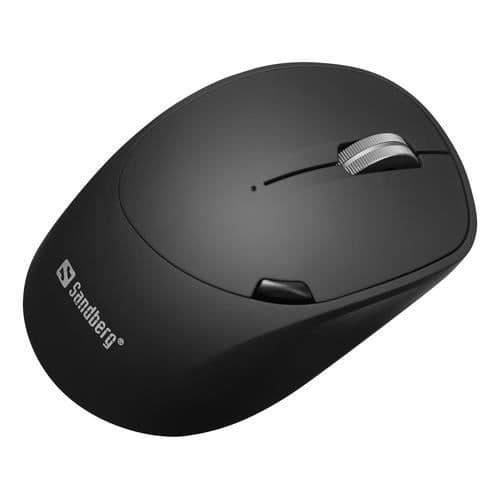 SANDBERG 631-02 VÄNSTER MUS RF TRÅDLÖS + BLUETOOTH 1600 DPI