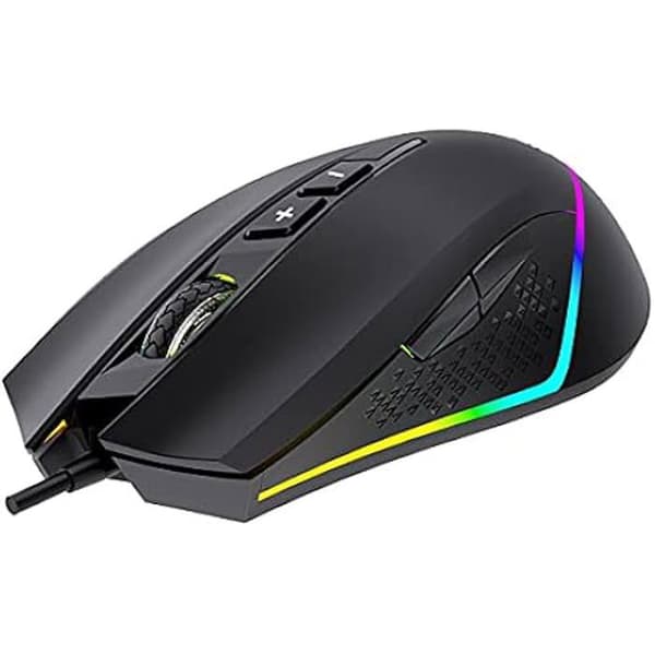 Gamingmus - UNYKACH - Nova M244 - RGB-bakgrundsbelysning - 6400 DPI - Ergonomisk och lätt