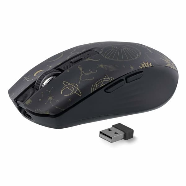 Trådlös Mus Bluetooth T'NB ASTRO 2 Svart 1600 dpi