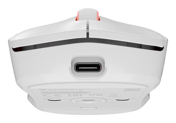GENESIS Zircon XIII Gamingmus Ambidextrös RF Trådlös + USB Typ-C Optisk 26000 DPI