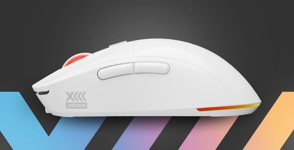 GENESIS Zircon XIII Gamingmus Ambidextrös RF Trådlös + USB Typ-C Optisk 26000 DPI
