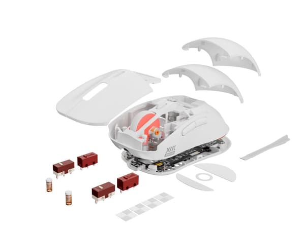 GENESIS Zircon XIII Gamingmus Ambidextrös RF Trådlös + USB Typ-C Optisk 26000 DPI
