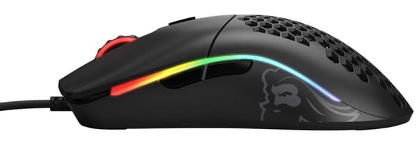 Glorious PC Gaming Race Model O-mus Högerhänt USB Typ-A Optisk 3200 DPI Svart