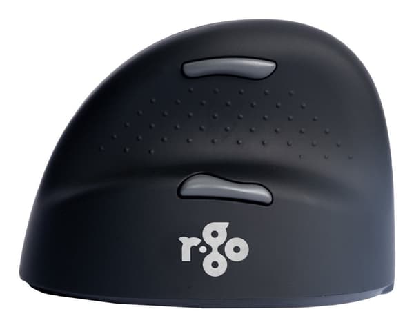 R-Go Pele HE ergonomisk mus vänster Bluetooth stor svart/silver detaljhandel