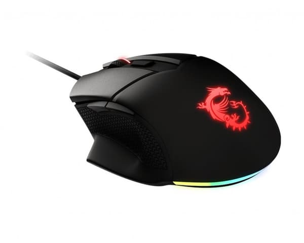 MSI CLUTCH GM20 ELITE mus USB Typ-A Optisk 6400 DPI Högerhänt
