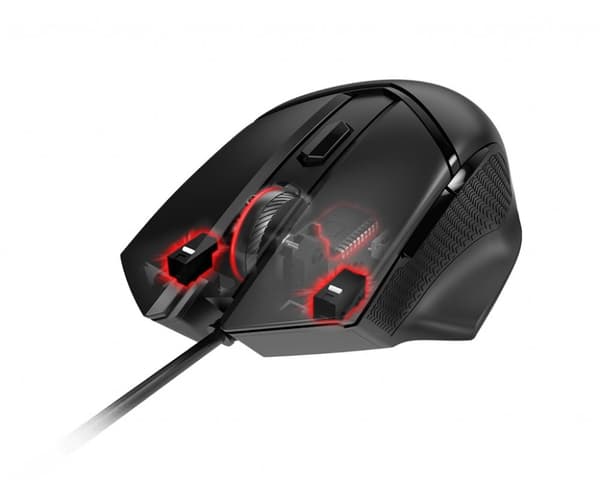 MSI CLUTCH GM20 ELITE mus USB Typ-A Optisk 6400 DPI Högerhänt