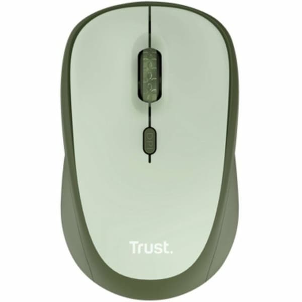 Trådlös Mus Trust Yvi+ Silent Grön 1600 dpi