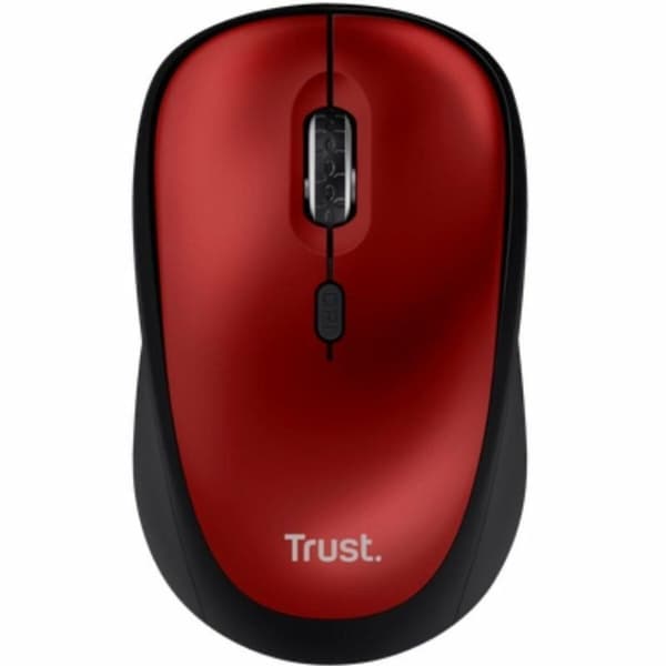 Trådløs Mus Trust Yvi+ Silent Rød 1600 dpi