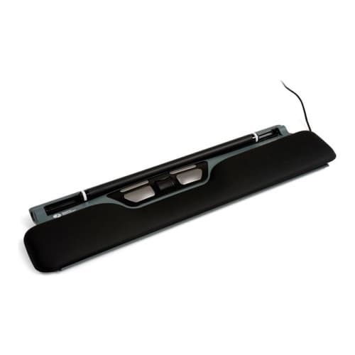 Bakker Elkhuizen ErgoSlider Plus - central pekenhet - universell - USB - svart, mörkgrå, gul