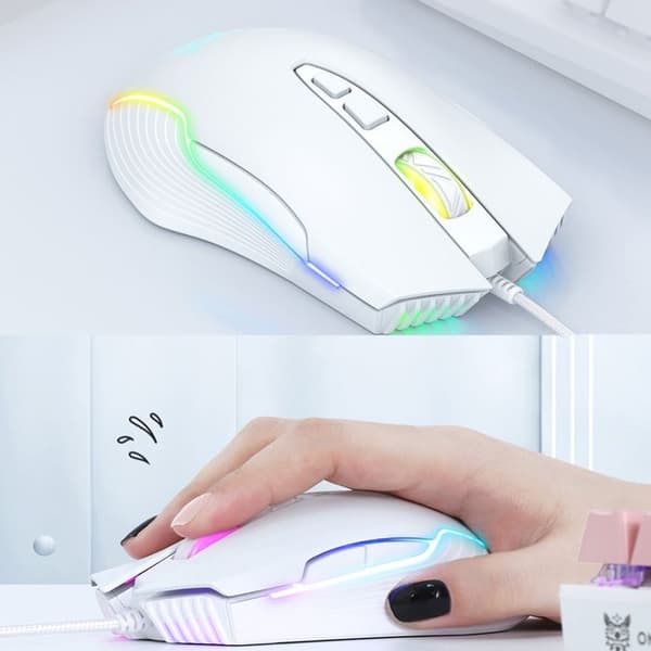 Souris Gaming - ONIKUMA - CW905 - LED RGB - 6400 DPI - 7 Programmerbara Knappar