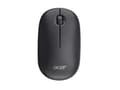 Miniatyrbild 1 av 5: Acer Wireless Bubble Mouse - AMR100 Black (Retail pack), Ambidextrous, Optisk, RF Trådlös, 1600 DPI, Svart