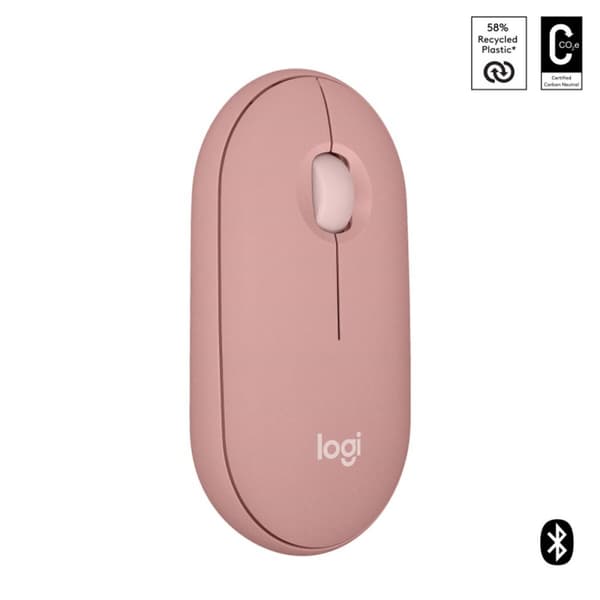 Trådlös Mus Bluetooth Logitech 910-007014 Vit 4000 dpi