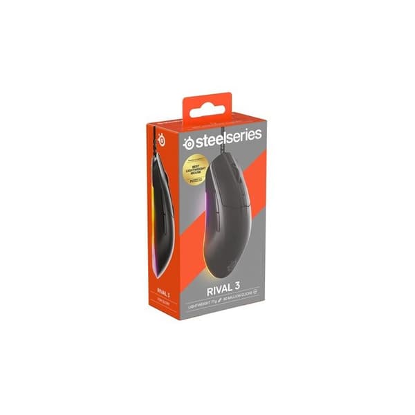 Souris Steelseries Rival 3 Gen 2 - Svart