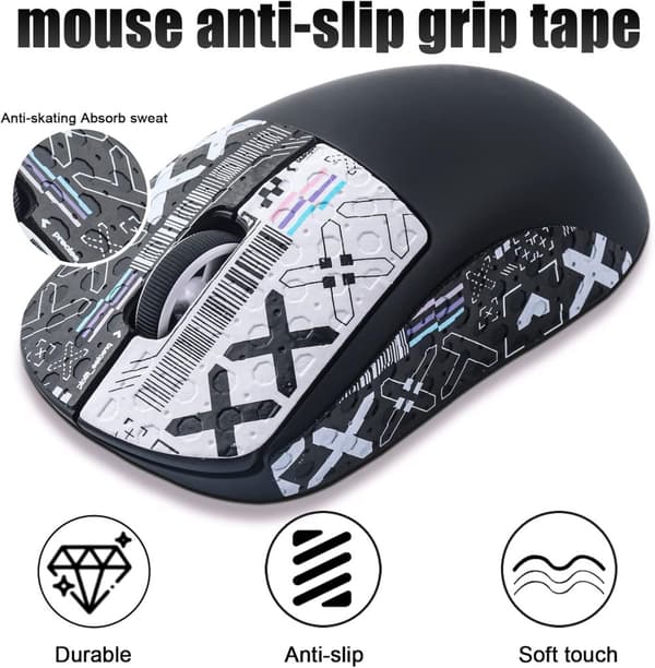 INF Parannettu pito hiiritarrat Logitech MX Master 2/2S -hiirelle Musta