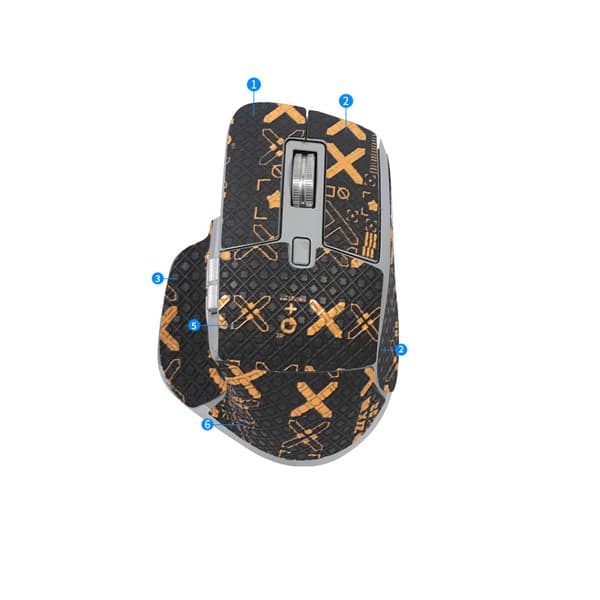 INF Parannettu pito hiiritarrat Logitech MX Master 3S:lle Kulta