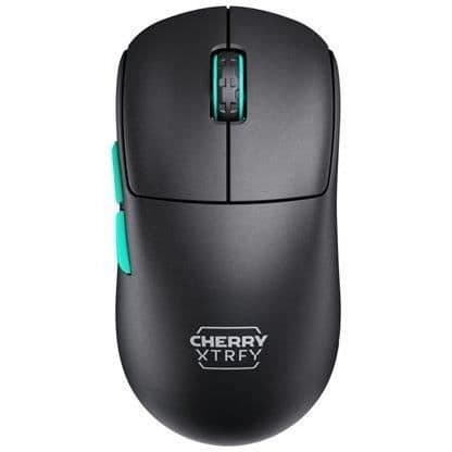 Gamingmus - Cherry - Xtrfy M68 - Trådlös - Svart - Optisk