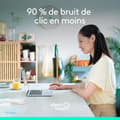 Miniatyrbild 4 av 6: Mus - Trådlös - Logitech - Signature M650 - Högerhänt - Rosa