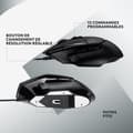 Miniatyrbild 5 av 6: Spelmus - Kabelansluten - Logitech G - G502 X - Svart
