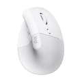 Miniatyrbild 1 av 6: Logitech Lift Ergonomic Vertical Mouse, Trådlös, Tyst - Vit