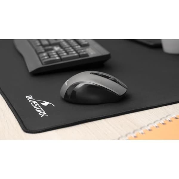 Trådlös mus - BLUESTORK - OFFICE 75 - Uppladdningsbar - PC/MAC - Grå