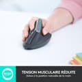 Miniatyrbild 2 av 6: Mus - Trådlös - Logitech - MX Vertical - Grå