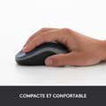 Miniatyrbild 6 av 6: Logitech M185-mus – Kompakt, ambidextrös trådlös mus