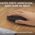 Pikkukuva 5 / 6: Logitech Pebble Mouse 2 M350s Ohut Langaton Bluetooth-Hiiri, Kannettava, Kevyt - Grafiitti