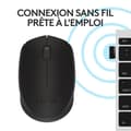 Miniatyrbillede 6 af 6: Mus - Trådløs - Logitech - M171 - Ambidextrous - Sort