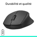 Miniatyrbillede 6 af 6: Mus - Trådløs - Logitech - M330 SILENT PLUS - Lydløs - Sort