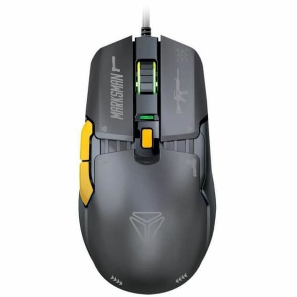 Mus Yenkee MARKSMAN - YMS 3600BK Svart 3600 DPI