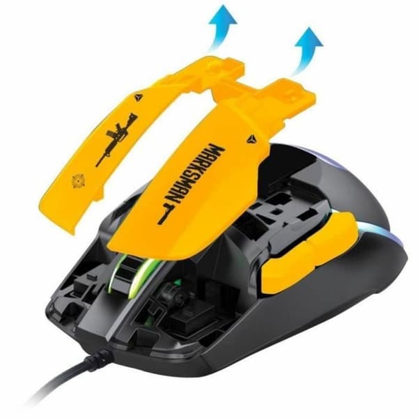 Mus Yenkee MARKSMAN YMS 3600YW Gul 3600 DPI