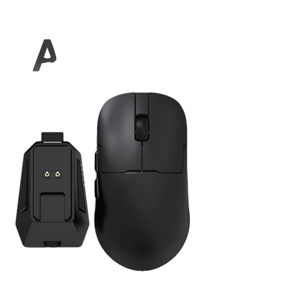 AJAZZ Spelmus, PAW3311 Sensor, Magnetisk Laddningsbas,svart