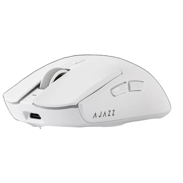 Langaton pelihiiri, Bluetooth-langaton, 6 painiketta, 26000 DPI,VALKOINEN