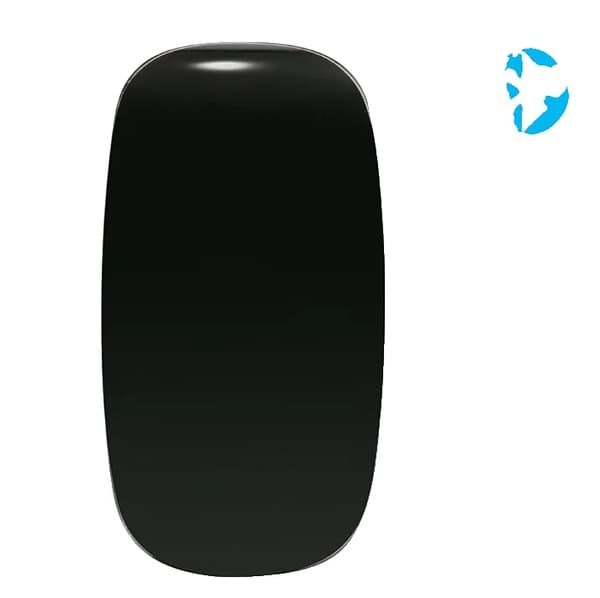 Bluetooth Trådlös Mus, Ultratunn Design, Touch Scrollning, 10-15m Trådlös Räckvidd,Svart