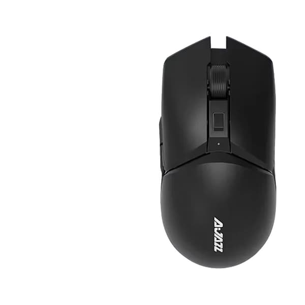 Spelmus, Trådlös 2.4G + Trådad, 16000 DPI, 6 Knappar,svart
