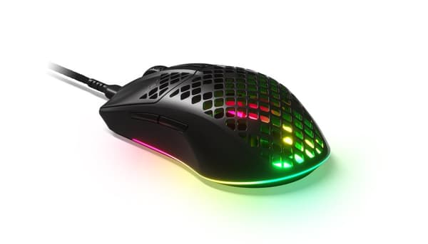 SteelSeries Aerox 3 RGB gamingmus svart