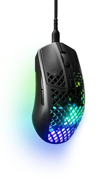 SteelSeries Aerox 3 RGB gamingmus svart