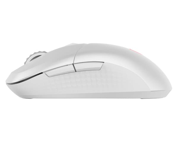 MSI Versa 300 Wireless, högerhand, optisk, RF Wireless + Bluetooth + USB Type-C, 8000 dpi, vit