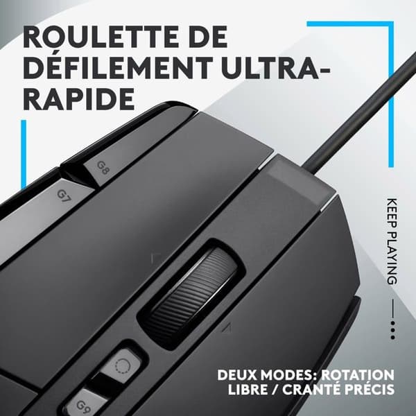 - Logitech - Logitech G G502 X - mus - USB - svart
