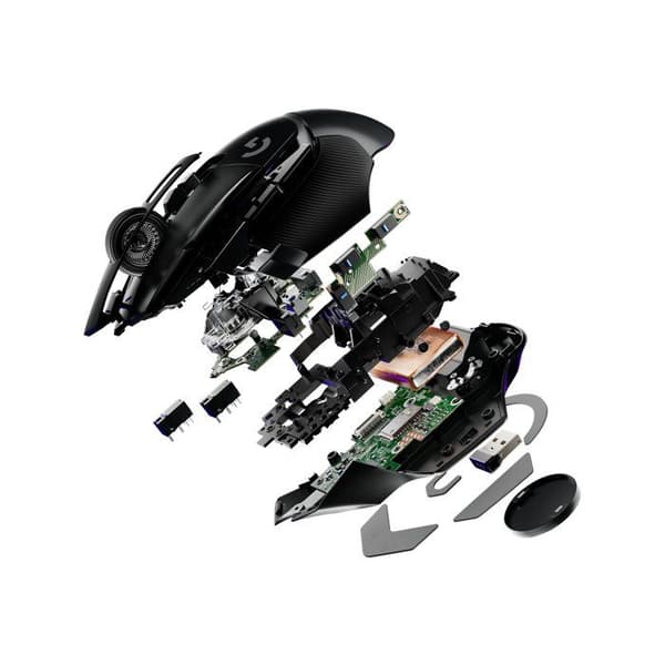 - Logitech - Logitech G G502 X - mus - USB - svart Svart