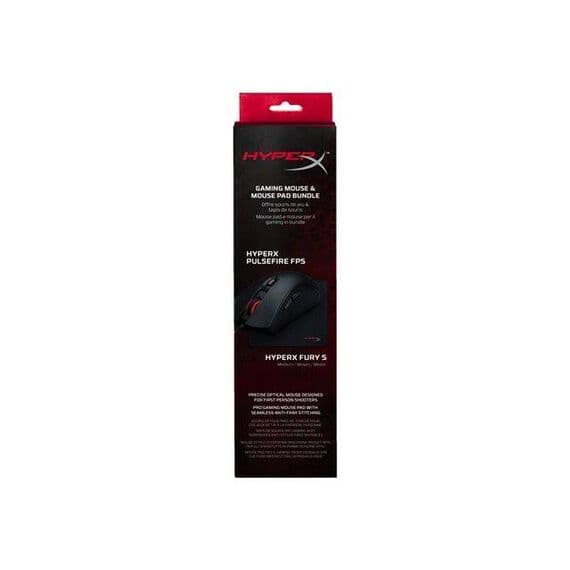 HyperX Pulsefire FPS & FURY S spelmus med musmatta bundle paket