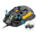Miniatyrbild 3 av 6: Souris gaming - MARKSMAN - YENKEE - YMS 3600BK