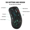 Pikkukuva 4 / 11: INF Kaksitoiminen Bluetooth-langaton hiiri - Ergonominen muotoilu