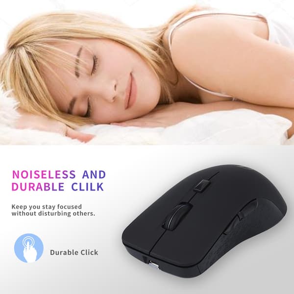 INF Kaksitoiminen Bluetooth-langaton hiiri - Ergonominen muotoilu