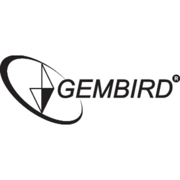 USB-optisk mus - GEMBIRD - MUS-6B-01-BG - Silver, svart - 6 knappar - 400-1600 dpi