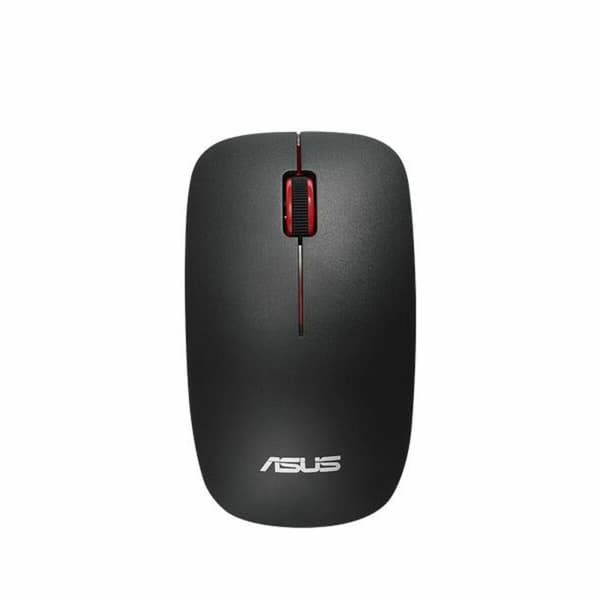 Mus Asus 90XB0450-BMU000 Svart 1600 dpi Svart, Röd