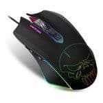Trådbunden mus - Spirit of Gamer - Elite-M40 Skull - 4000 dpi - 7 programmerbara knappar - RGB